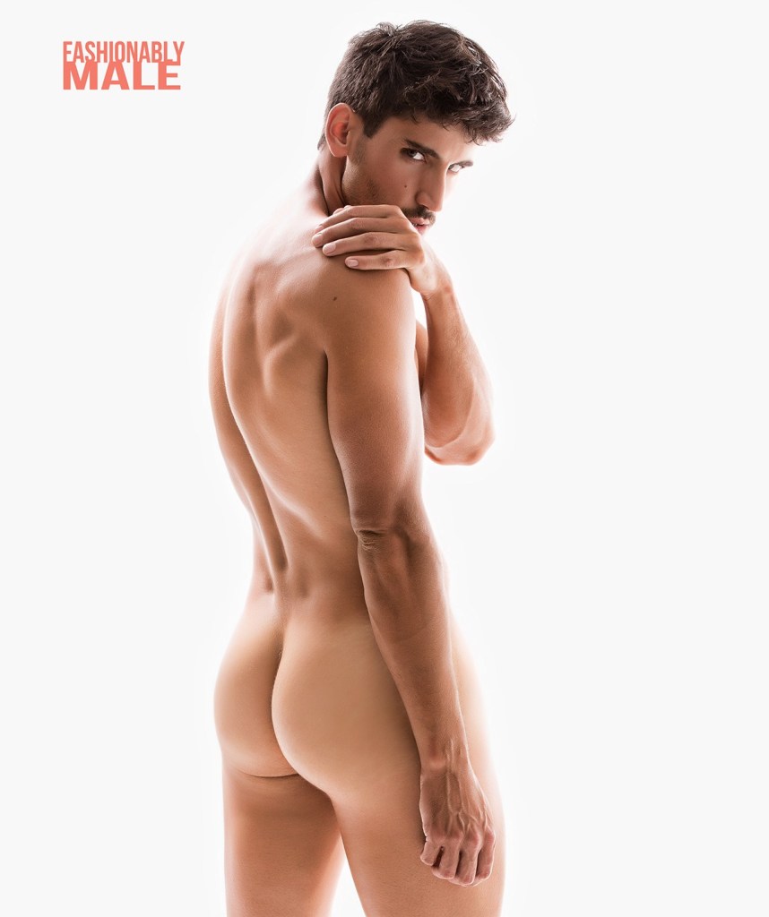 Javier Monroy Cover Crisol for Fashionably Male